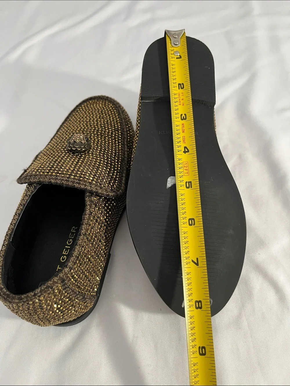 Kurt Geiger sparkling bronze